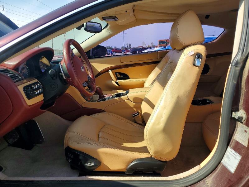 2008 Maserati Granturismo VIN ZAMGJ45A480036379 COPART salvage auction — MINOR DENT/SCRATCHES, Oh - Certificate Of Title (P), sold $5,900 on 2026-07-07 (photo 7)