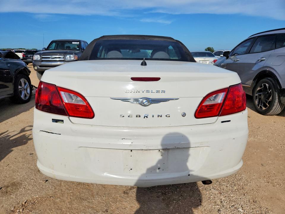 2010 Chrysler Sebring VIN 1C3BC5ED6AN142676 COPART salvage auction — FRONT END, Tx - Bonded Title - Salvage, sold $275 on 2026-07-09 (photo 6)
