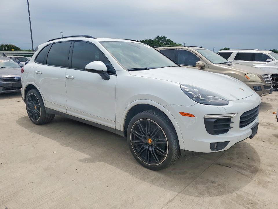 2018 Porsche Cayenne VIN WP1AA2A29JKA02606 COPART salvage auction — REAR END, Tx - Salvage Vehicle Title, sold $10,100 on 2026-07-20 (photo 4)