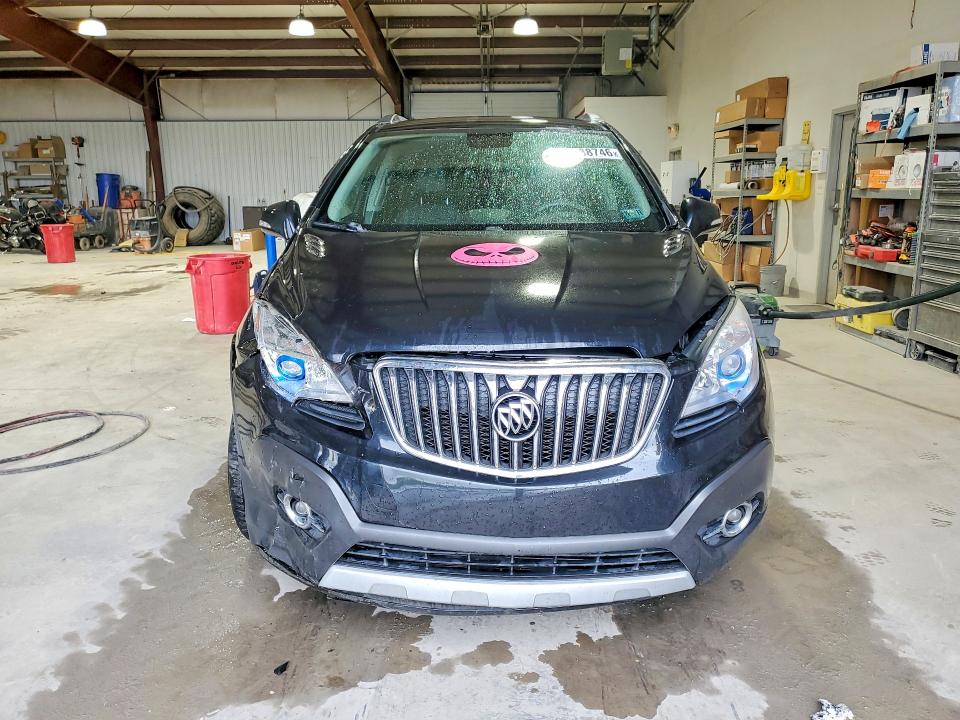 2016 Buick Encore VIN KL4CJBSB5GB588412 COPART salvage auction — FRONT END, Pa - Certificate Of Salvage, sold $975 on 2026-07-17 (photo 5)