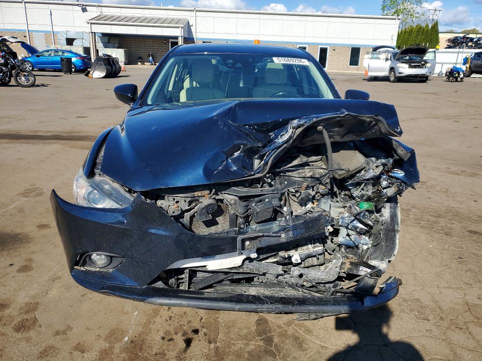 2015 Mazda 6 VIN JM1GJ1W59F1213178 COPART salvage auction — FRONT END, Ct - Cert Of Title-Salvage, sold $475 on 2026-07-24 (photo 5)