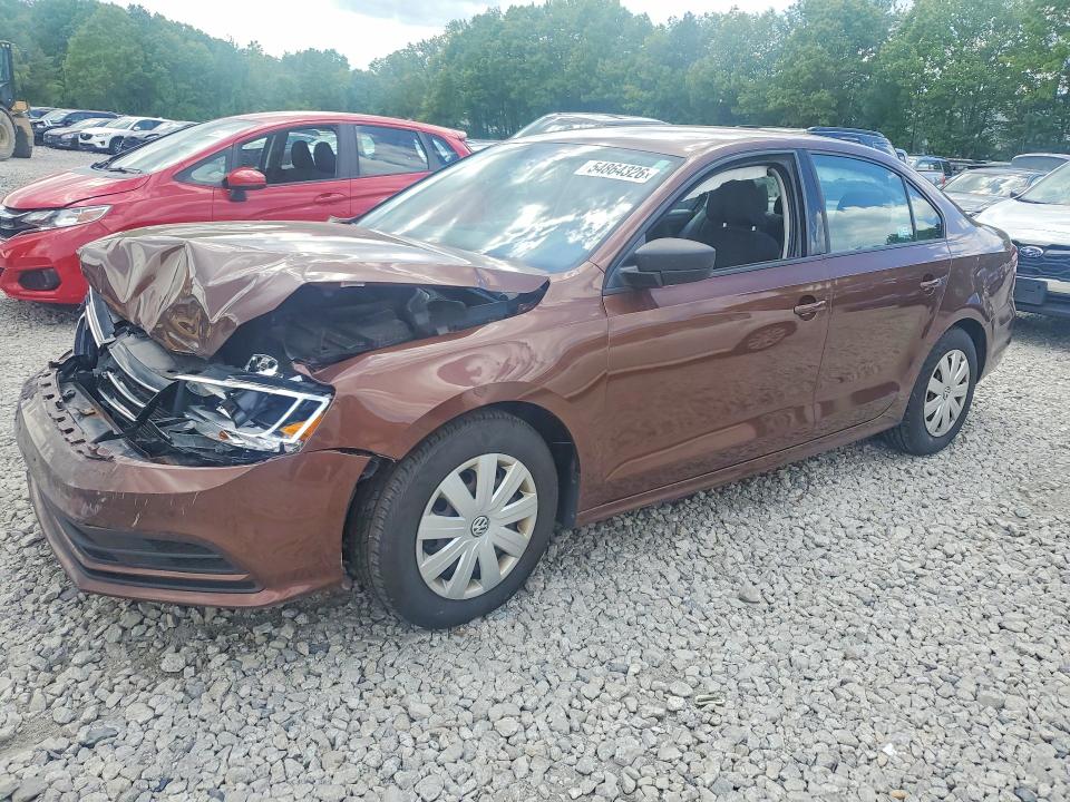 2016 Volkswagen VIN 3VW267AJ9GM383884 COPART salvage auction — FRONT END, Ma - Cert Of Title-Reconstrctd Coll, sold $425 on 2026-07-02 (photo 1)