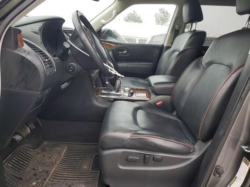 2018 Nissan Armada VIN JN8AY2NC3J9553397 COPART salvage auction — FRONT END, Ar - Cert Of Title-Salvage, sold $8,800 on 2026-07-20 (photo 7)