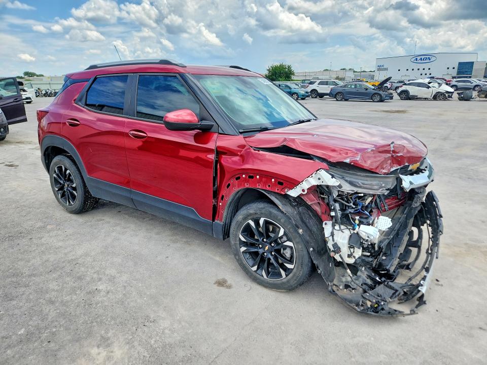 2021 Chevrolet Trailblazer VIN KL79MPS2XMB025403 COPART salvage auction — FRONT END, Ok - Cert Of Title-Salvage, sold $2,350 on 2026-07-06 (photo 4)