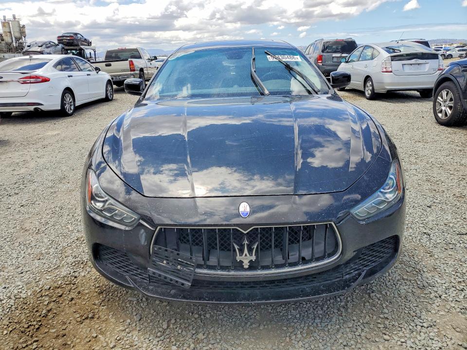 2016 Maserati Ghibli VIN ZAM57XSA6G1175689 COPART salvage auction — MINOR DENT/SCRATCHES, CA - DIS/DLR/EXP ONLY CLEAN TITLE, sold $4,100 on 2026-07-27 (photo 5)