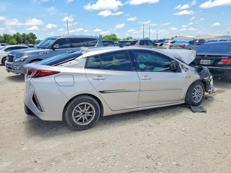2018 Toyota Prius VIN JTDKARFP3J3073670 COPART salvage auction — FRONT END, Tx - Salvage Vehicle Title, sold $375 on 2026-07-09 (photo 3)