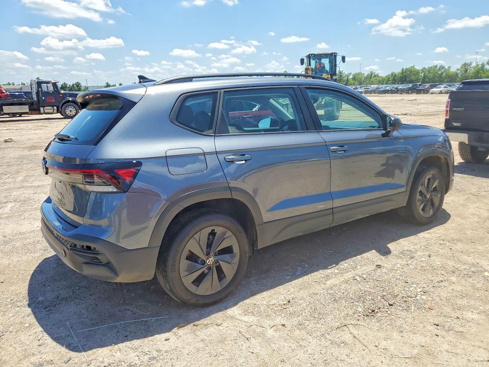 2025 Volkswagen Taos VIN 3VV5C7B28SM071761 COPART salvage auction — FRONT END, Ar - Cert Of Title-Salvage, sold $7,000 on 2026-07-28 (photo 3)