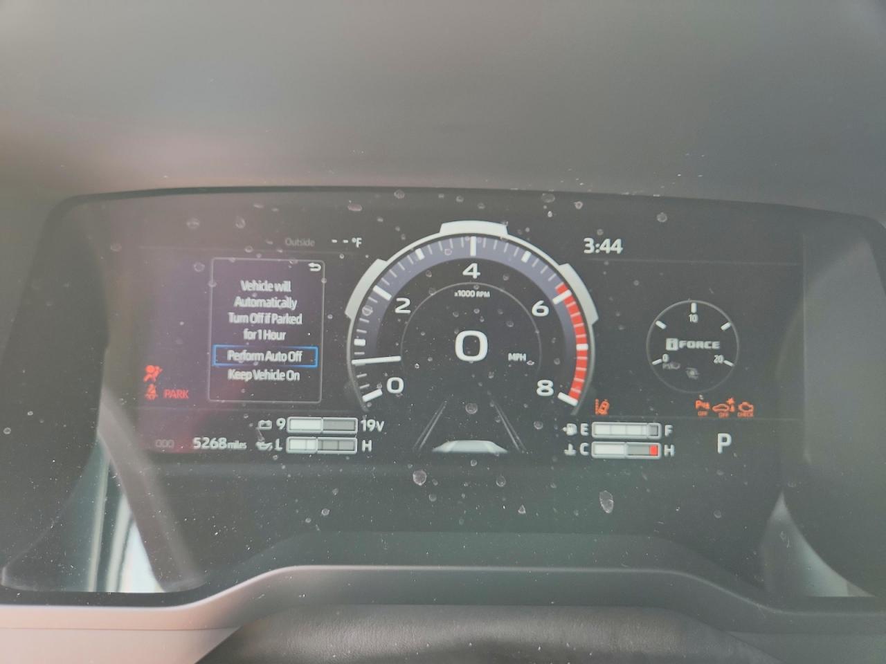2026 Toyota Tundra VIN 5TFWA5DB6TX369182 COPART salvage auction — Front End, TX - SALVAGE VEHICLE TITLE, sold $30,750 on 2026-06-30 (photo 9)