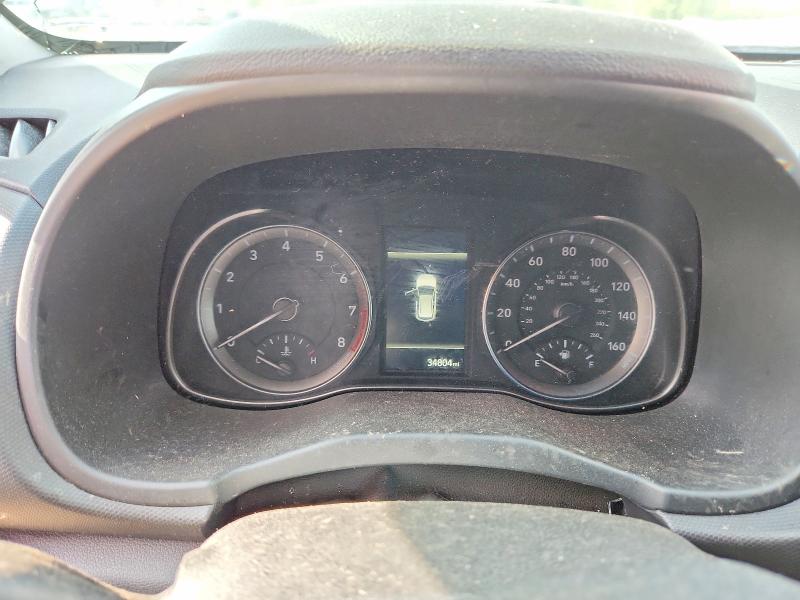 2022 Hyundai Kona VIN KM8K62AB2NU803861 COPART salvage auction — FRONT END, Oh - Cert Of Title-Salvage, sold $2,300 on 2026-07-09 (photo 9)