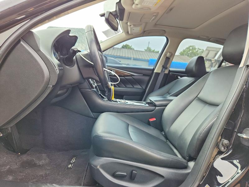 2018 Infiniti Q50 VIN JN1EV7ARXJM445503 COPART salvage auction — FRONT END, Id - Salvage Certificate Of Title, sold $4,150 on 2026-07-22 (photo 7)