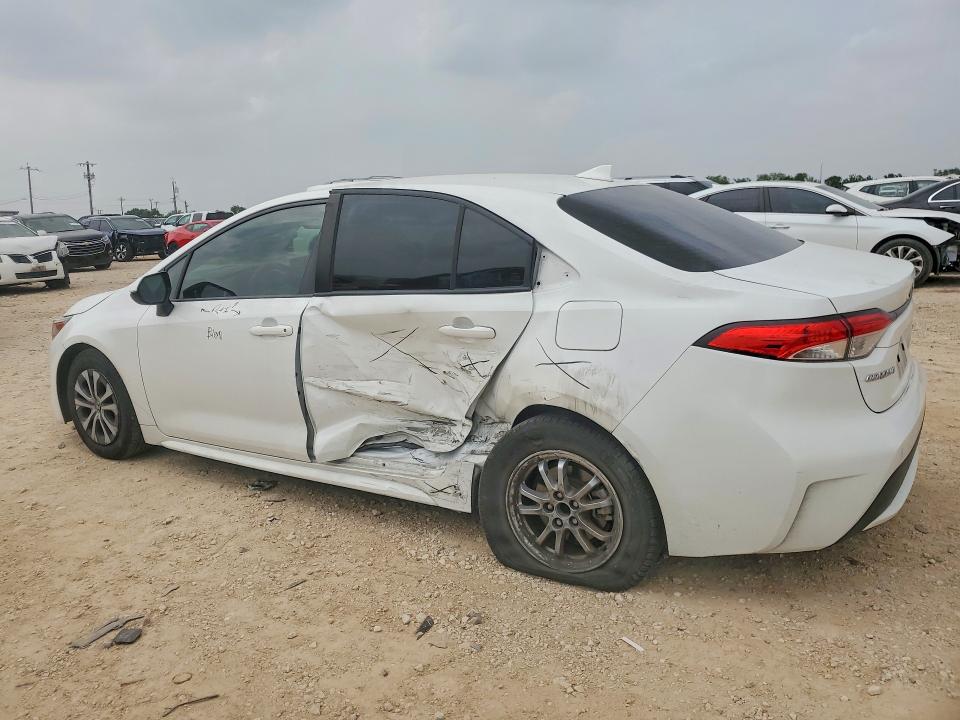 2022 Toyota VIN JTDEAMDE1NJ042887 COPART salvage auction — SIDE, Tx - Salvage Vehicle Title, sold $6,300 on 2026-07-09 (photo 2)