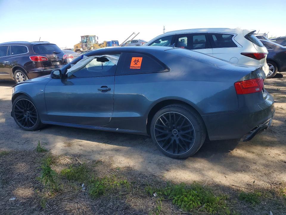 2016 Audi A5 VIN WAUW2AFR2GA044275 COPART salvage auction — UNDERCARRIAGE, On - Permit Salvage, sold $375 on 2026-07-09 (photo 2)