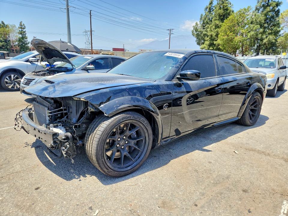 2022 Dodge Charger VIN 2C3CDXL97NH121832 COPART salvage auction — FRONT END, CA - SALVAGE CERTIFICATE, sold $42,750 on 2026-07-30 (photo 1)