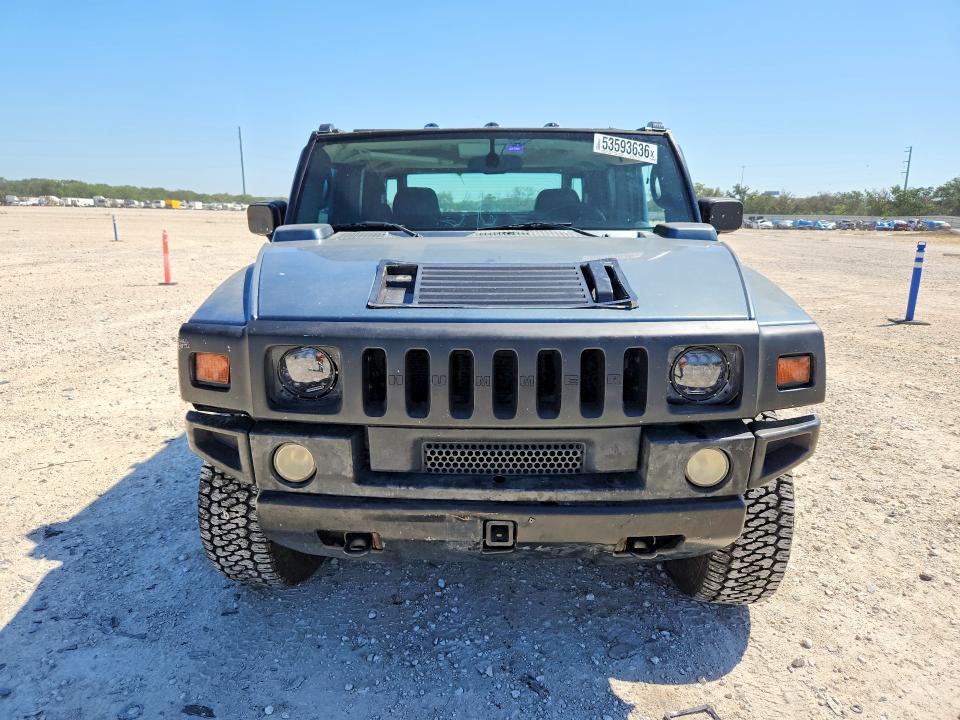 2005 Hummer H2 VIN 5GRGN22U15H112244 COPART salvage auction — FRONT END, Tx - Salvage Vehicle Title, sold $6,700 on 2026-07-02 (photo 5)