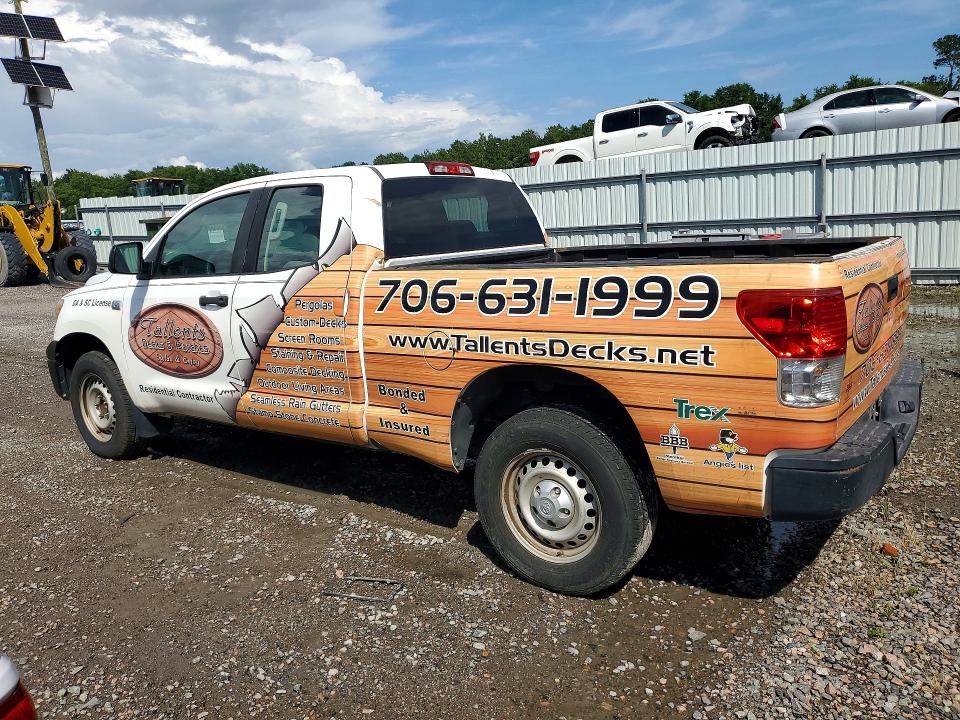 2010 Toyota Tundra VIN 5TFRM5F17AX002023 COPART salvage auction — MECHANICAL, Ga - Certificate Of Title, sold $1,850 on 2026-07-14 (photo 2)
