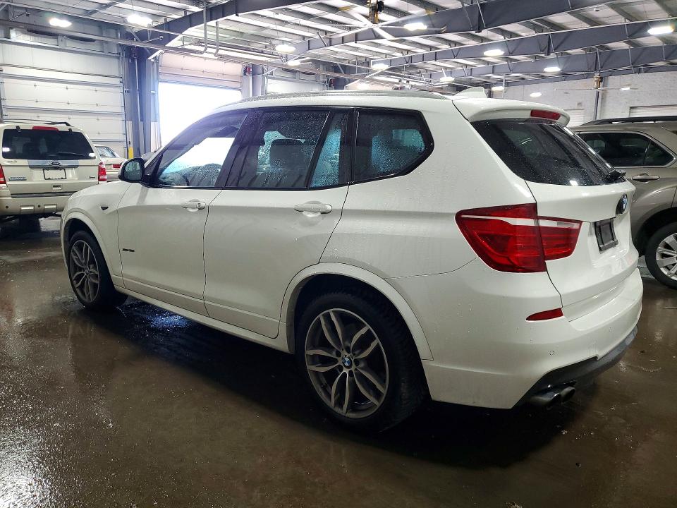 2017 BMW X3 VIN 5UXWX7C3XH0U44176 COPART salvage auction — FRONT END, Mn - Cert Of Title-Salvage, sold $3,650 on 2026-07-16 (photo 2)
