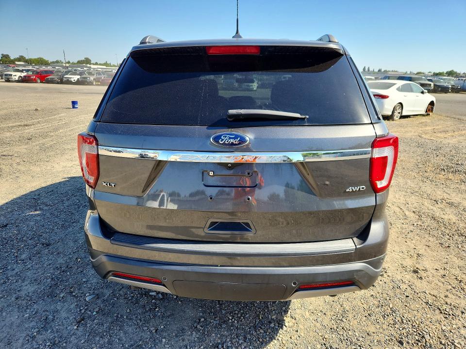 2019 Ford Explorer VIN 1FM5K8D84KGA87650 COPART salvage auction — FRONT END, Ca - Dis/Dlr/Exp Only Lien Papers, sold $6,200 on 2026-07-02 (photo 6)