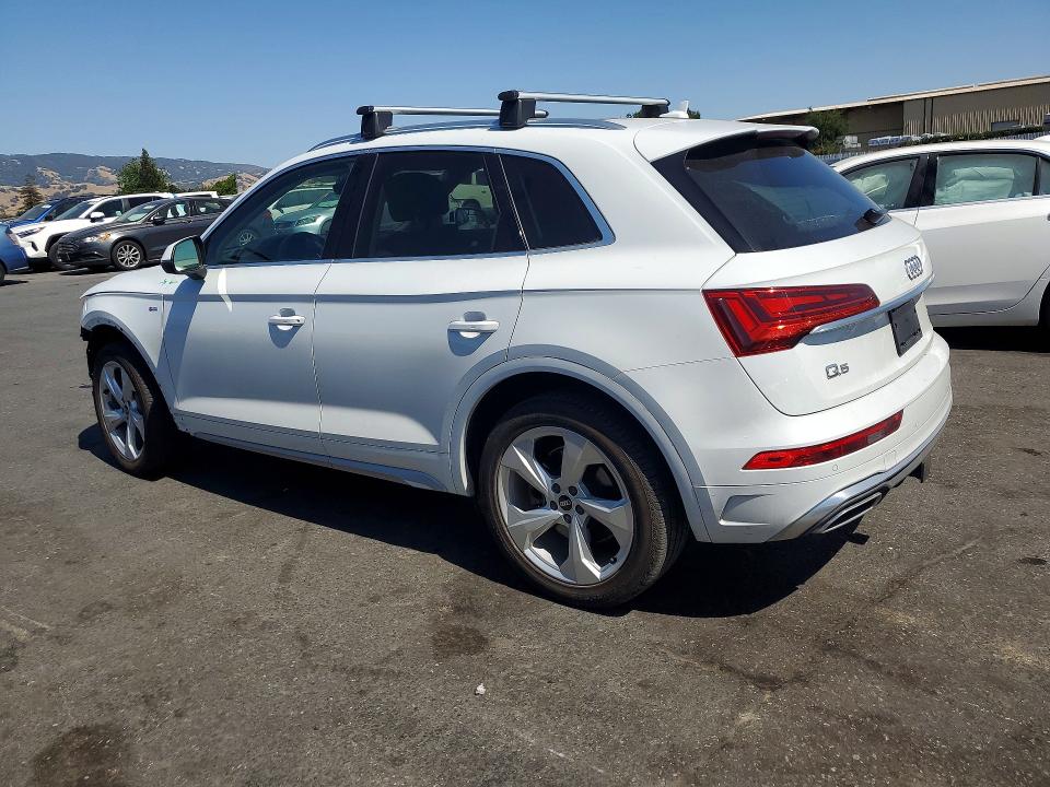 2024 Audi Q5 VIN WA1EAAFY3R2064082 COPART salvage auction — FRONT END, Ca - Salvage Certificate, sold $17,300 on 2026-07-21 (photo 2)