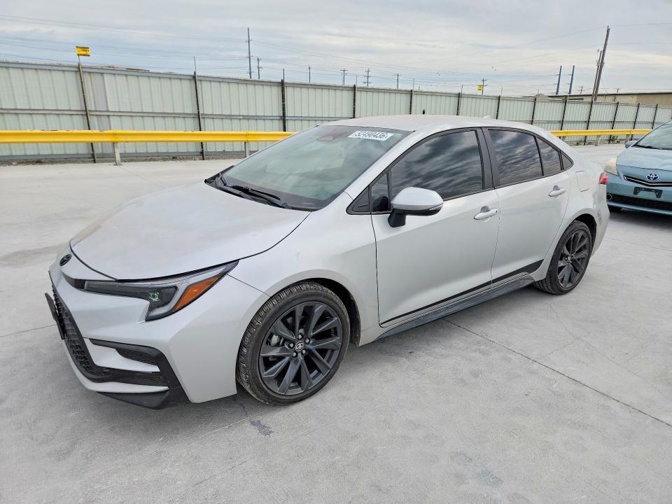 2024 Toyota Corolla VIN 5YFS4MCE7RP214241 COPART salvage auction — HAIL, Tx - Certificate Of Title, sold $13,500 on 2026-07-31 (photo 1)