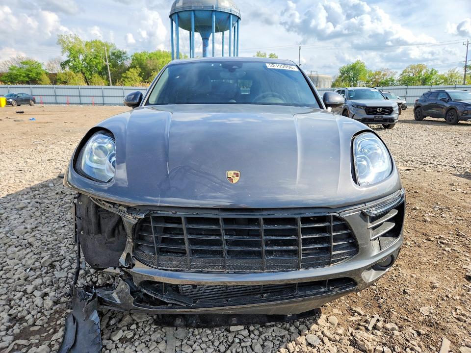 2017 Porsche Macan VIN WP1AA2A51HLB82288 COPART salvage auction — FRONT END, Il - Salvage Certificate, sold $7,700 on 2026-07-24 (photo 5)