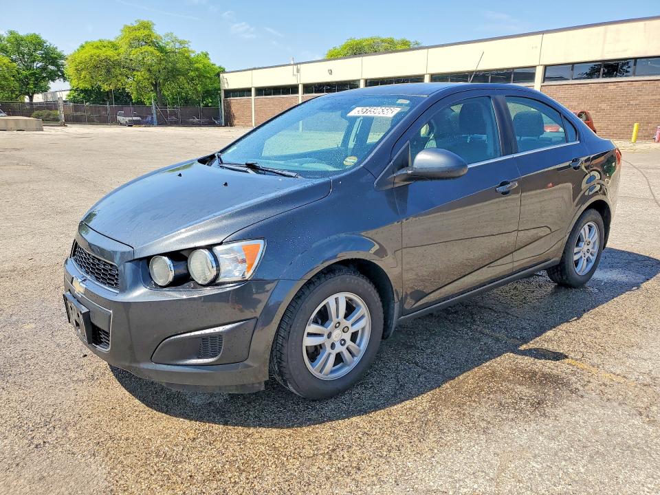 2016 Chevrolet SONIC VIN 1G1JC5SB3G4112326 COPART salvage auction — MINOR DENT/SCRATCHES, IL - CERT OF TITLE-CORRECTED, sold $625 on 2026-07-09 (photo 1)