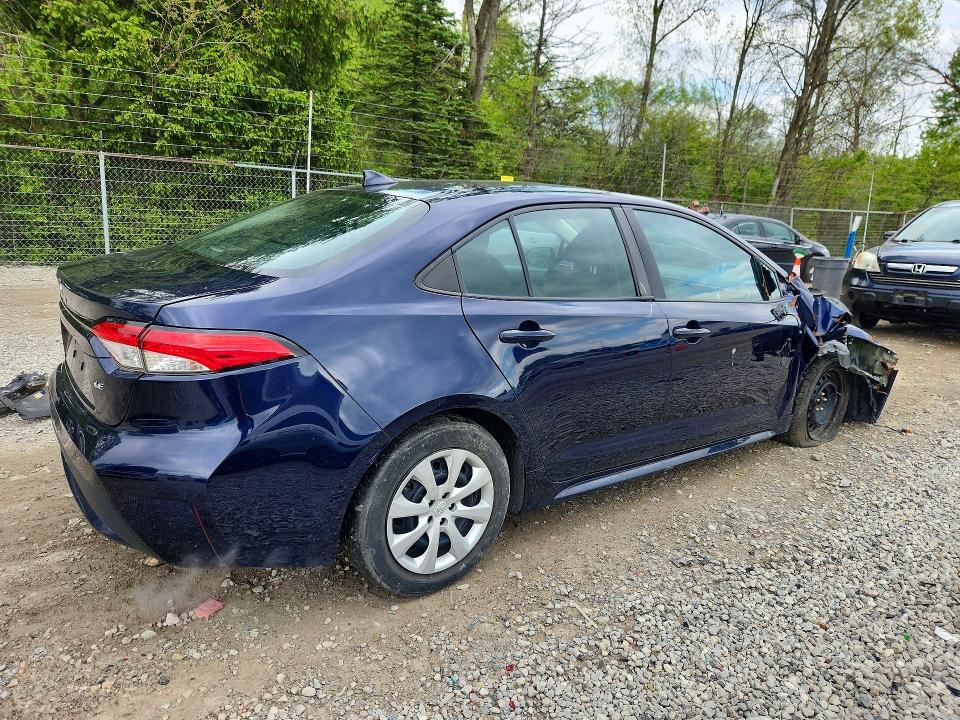 2022 Toyota Corolla VIN 5YFEPMAE0NP335193 COPART salvage auction — FRONT END, Oh - Cert Of Title-Salvage, sold $4,450 on 2026-07-08 (photo 3)