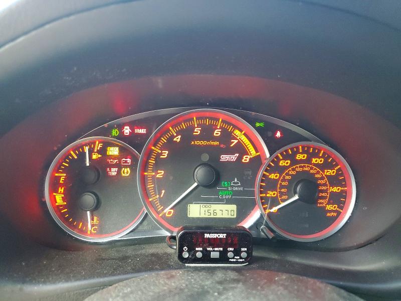 2011 Subaru Wrx VIN JF1GV8J66BL510734 COPART salvage auction — FRONT END, Ga - Cert Of Title-Salvage, sold $2,400 on 2026-07-10 (photo 9)