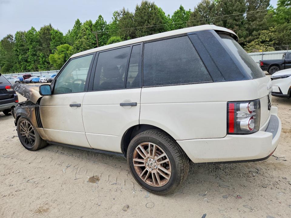 2010 Land rover RANGE ROVER VIN SALME1D40AA314712 COPART salvage auction — Burn Engine, Va - Cert Of Title-Rebuilt, sold $400 on 2026-07-07 (photo 2)