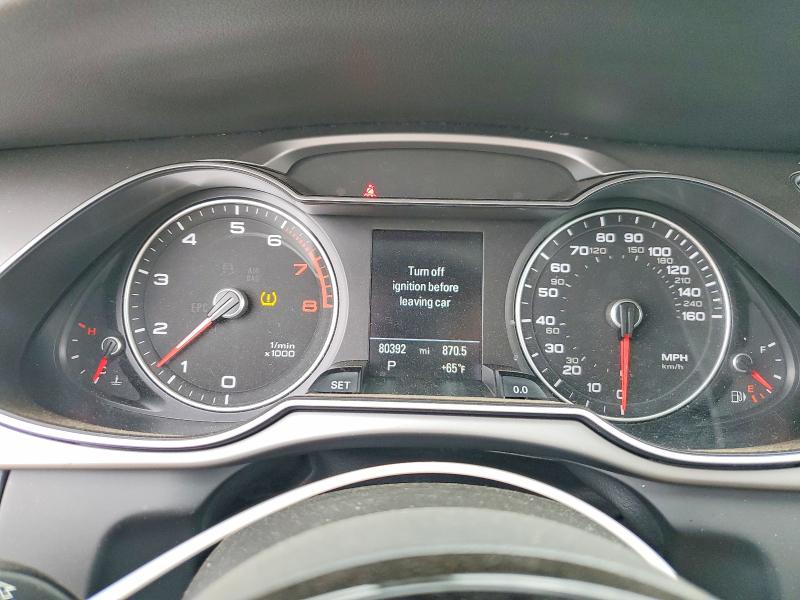 2015 Audi VIN WAUFFAFL5FN025324 COPART salvage auction — SIDE, Il - Salvage Certificate, sold $2,450 on 2026-07-23 (photo 9)