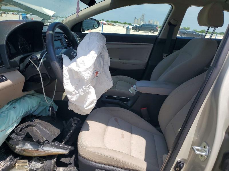 2017 Hyundai Elantra VIN KMHD74LF0HU398847 COPART salvage auction — FRONT END, Tx - Salvage Vehicle Title, sold $525 on 2026-07-16 (photo 7)