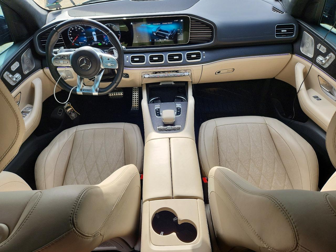 2021 Mercedes-Benz GLS-Class VIN 4JGFF8KEXMA561740 COPART salvage auction — Minor Dent/Scratches, VA - DEALER ONLY CLEAN TITLE (P), sold $47,750 on 2026-07-09 (photo 8)