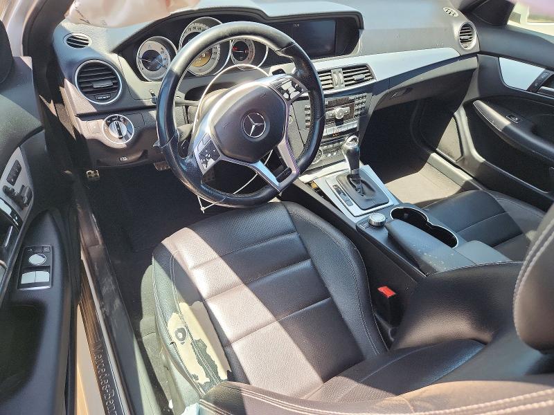 2012 Mercedes-benz C-klasse VIN WDDGJ4HBXCF920881 COPART salvage auction — FRONT END, Ca - Salvage Certificate, sold $525 on 2026-07-10 (photo 8)