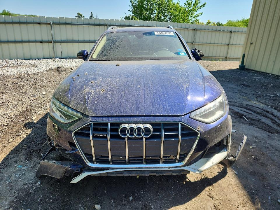 2024 Audi A4 VIN WA18AAF46RA031710 COPART salvage auction — SIDE, Vt - Cert Of Title-Salvage Vehicle, sold $8,300 on 2026-07-13 (photo 5)
