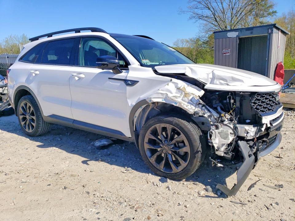 2022 Kia VIN 5XYRKDLF2NG087085 COPART salvage auction — FRONT END, Ma - Cert Of Title-Salvage, sold $8,600 on 2026-07-08 (photo 4)
