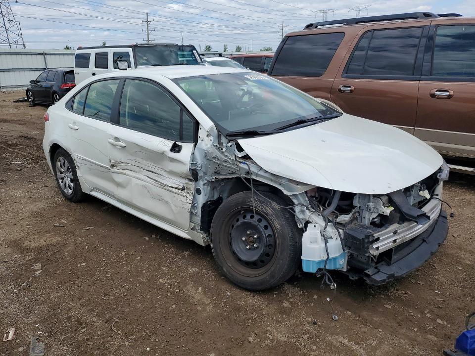 2020 Toyota VIN JTDEPRAE7LJ108615 COPART salvage auction — FRONT END, Il - Salvage Certificate, sold $4,400 on 2026-07-02 (photo 4)