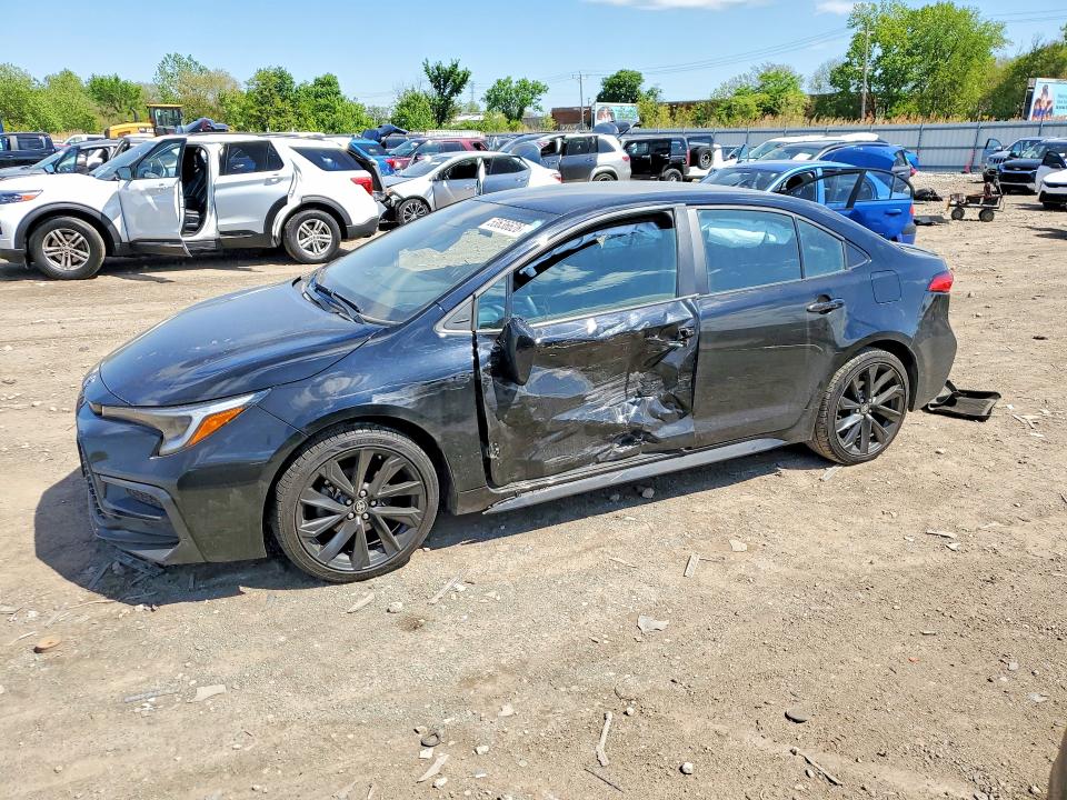 2025 Toyota VIN 5YFS4MCE5SP218682 COPART salvage auction — SIDE, IL - SALVAGE CERTIFICATE, sold $6,100 on 2026-07-29 (photo 1)