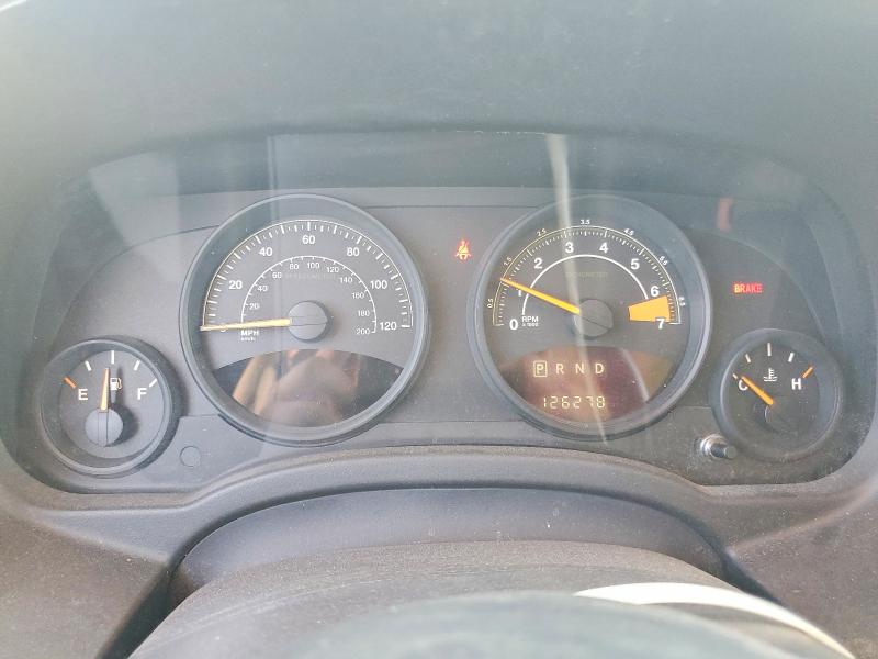2014 Jeep Liberty (patriot) VIN 1C4NJRBB8ED520503 COPART salvage auction — FRONT END, Nv - Salvage Title, sold $650 on 2026-07-08 (photo 9)