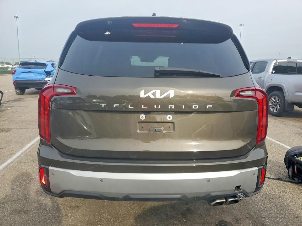 2023 Kia Telluride VIN 5XYP64GCXPG391635 COPART salvage auction — SIDE, Oh - Cert Of Title-Salvage, sold $9,600 on 2026-07-06 (photo 6)