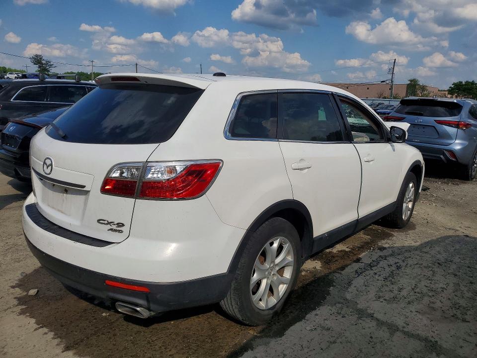 2011 Mazda Cx-9 VIN JM3TB3CV5B0327021 COPART salvage auction — FRONT END, Nj - Cert Of Title-Salvage, sold $375 on 2026-07-20 (photo 3)