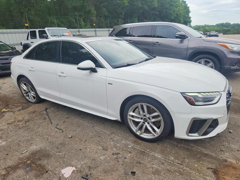 2022 Audi A4 VIN WAUEAAF40NN011798 COPART salvage auction — SIDE, Ga - Cert Of Title-Salvage, sold $9,300 on 2026-07-24 (photo 4)