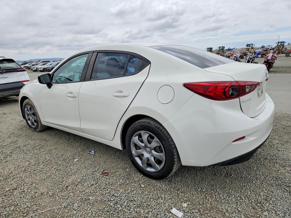 2016 Mazda 3 VIN JM1BM1T76G1280622 COPART salvage auction — SIDE, Ca - Salvage Certificate, sold $2,050 on 2026-07-14 (photo 2)