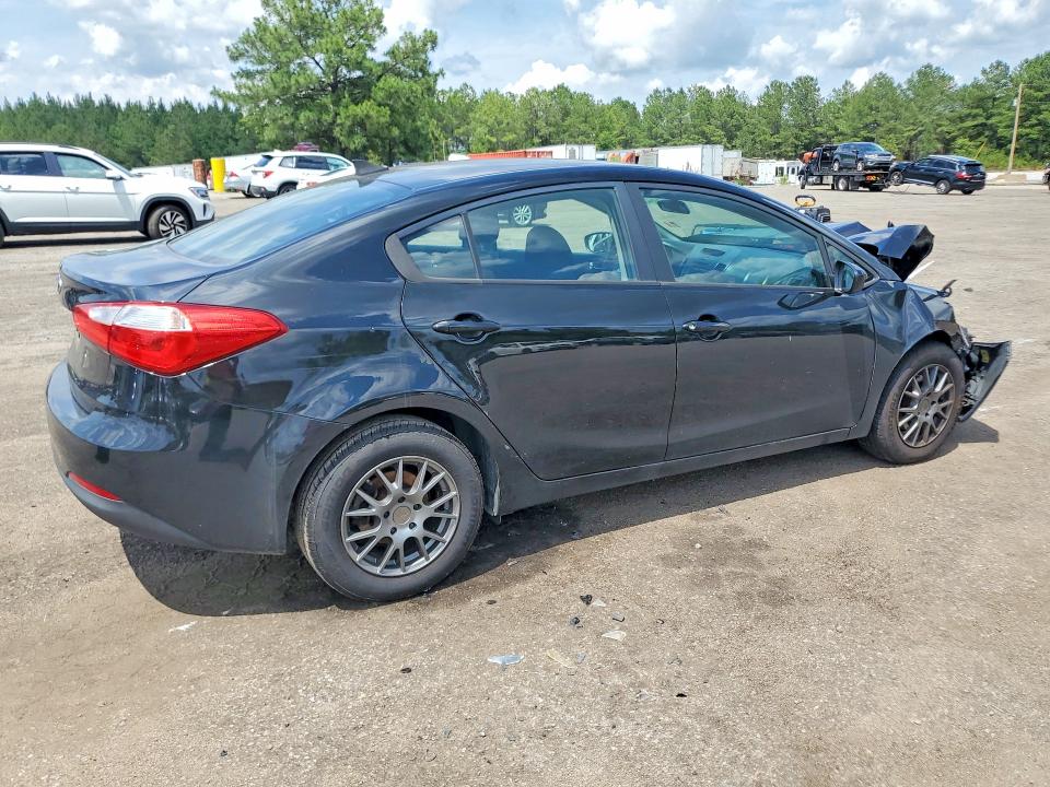 2014 Kia Forte VIN KNAFK4A68E5191947 COPART salvage auction — FRONT END, Sc - Cert Of Title-Salvage, sold $500 on 2026-07-17 (photo 3)