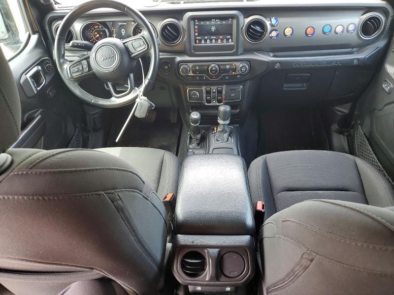 2021 Jeep Wrangler unlimited VIN 1C4HJXDN5MW817014 COPART salvage auction — MINOR DENT/SCRATCHES, MO - CERTIFICATE OF TITLE, sold $19,800 on 2026-07-16 (photo 8)