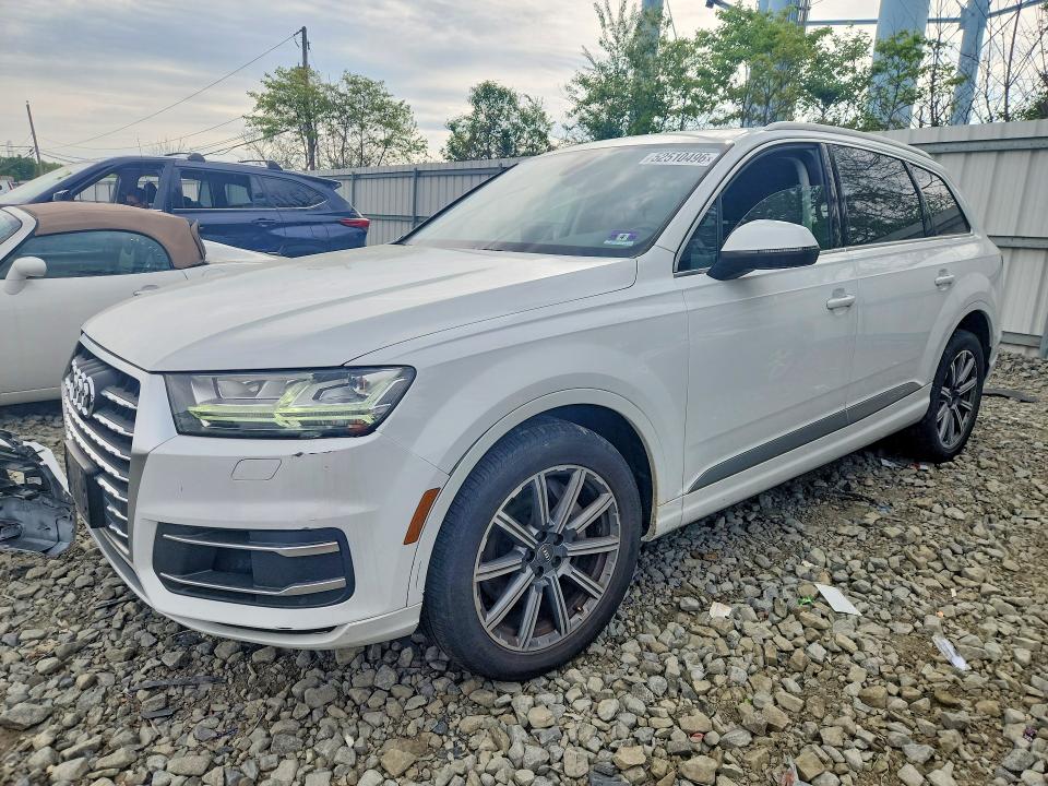2019 Audi Q7 VIN WA1LAAF70KD020923 COPART salvage auction — FRONT END, NJ - CERT OF TITLE-SALVAGE, sold $8,500 on 2026-07-06 (photo 1)