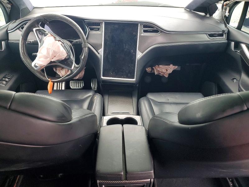 2018 Tesla Model x VIN 5YJXCBE48JF081233 COPART salvage auction — FRONT END, Ca - Salvage Certificate, sold $4,500 on 2026-07-10 (photo 8)