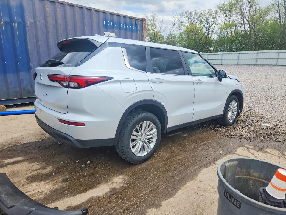 2024 Mitsubishi VIN JA4J4UA80RZ074218 COPART salvage auction — FRONT END, WI - JUNKED VEHICLE BILL OF SALE, sold $5,700 on 2026-07-27 (photo 3)