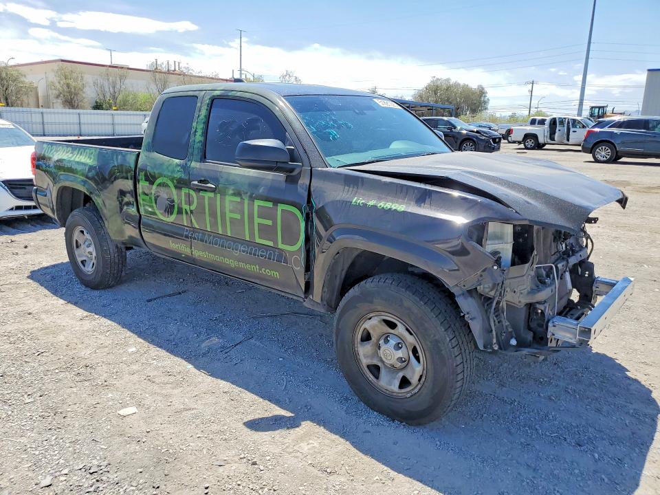 2022 Toyota Tacoma VIN 3TYRX5GN4NT051799 COPART salvage auction — FRONT END, Nv - Salvage Title, sold $8,800 on 2026-08-25 (photo 4)