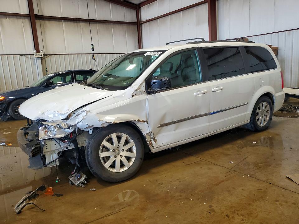 2014 Chrysler Voyager VIN 2C4RC1BG2ER228948 COPART salvage auction — FRONT END, Pa - Certificate Of Salvage, sold $775 on 2026-07-02 (photo 1)