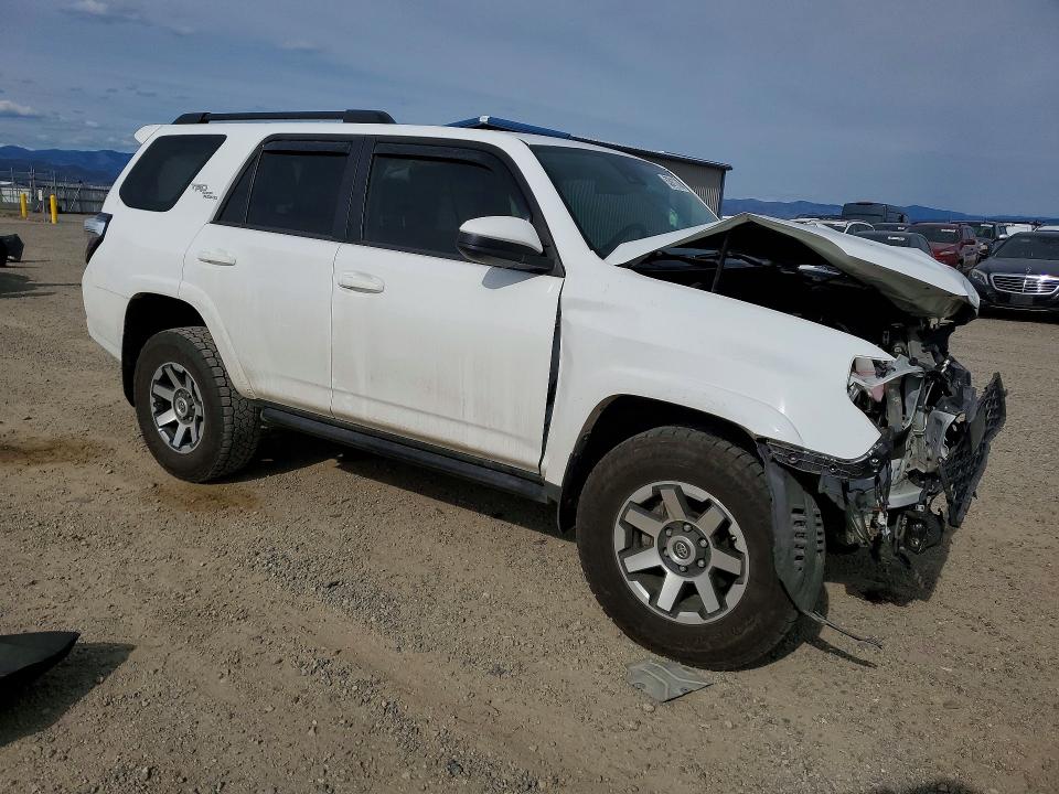 2021 Toyota 4runner VIN JTEPU5JR8M5849892 COPART salvage auction — FRONT END, Mt - Salvage Certificate Of A Vehic, sold $8,700 on 2026-07-14 (photo 4)
