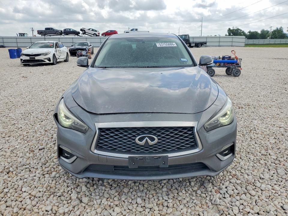 2019 Infiniti Q50 VIN JN1EV7AP3KM518193 COPART salvage auction — SIDE, Tx - Salvage Vehicle Title, sold $4,300 on 2026-07-02 (photo 5)